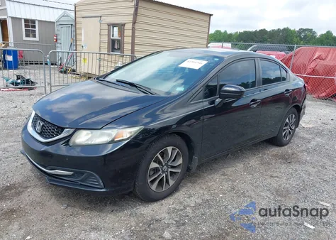 2014 Honda Civic Ex из США, поврежденный, VIN 19XFB2F88EE082880